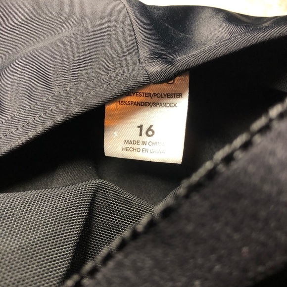 VENUS Black Ruched One Piece Swimwear sizes 12 and 16 NWOT - Picture 8 of 12